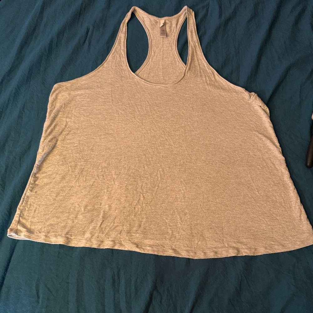 SKIMS Light Gray Tank Top